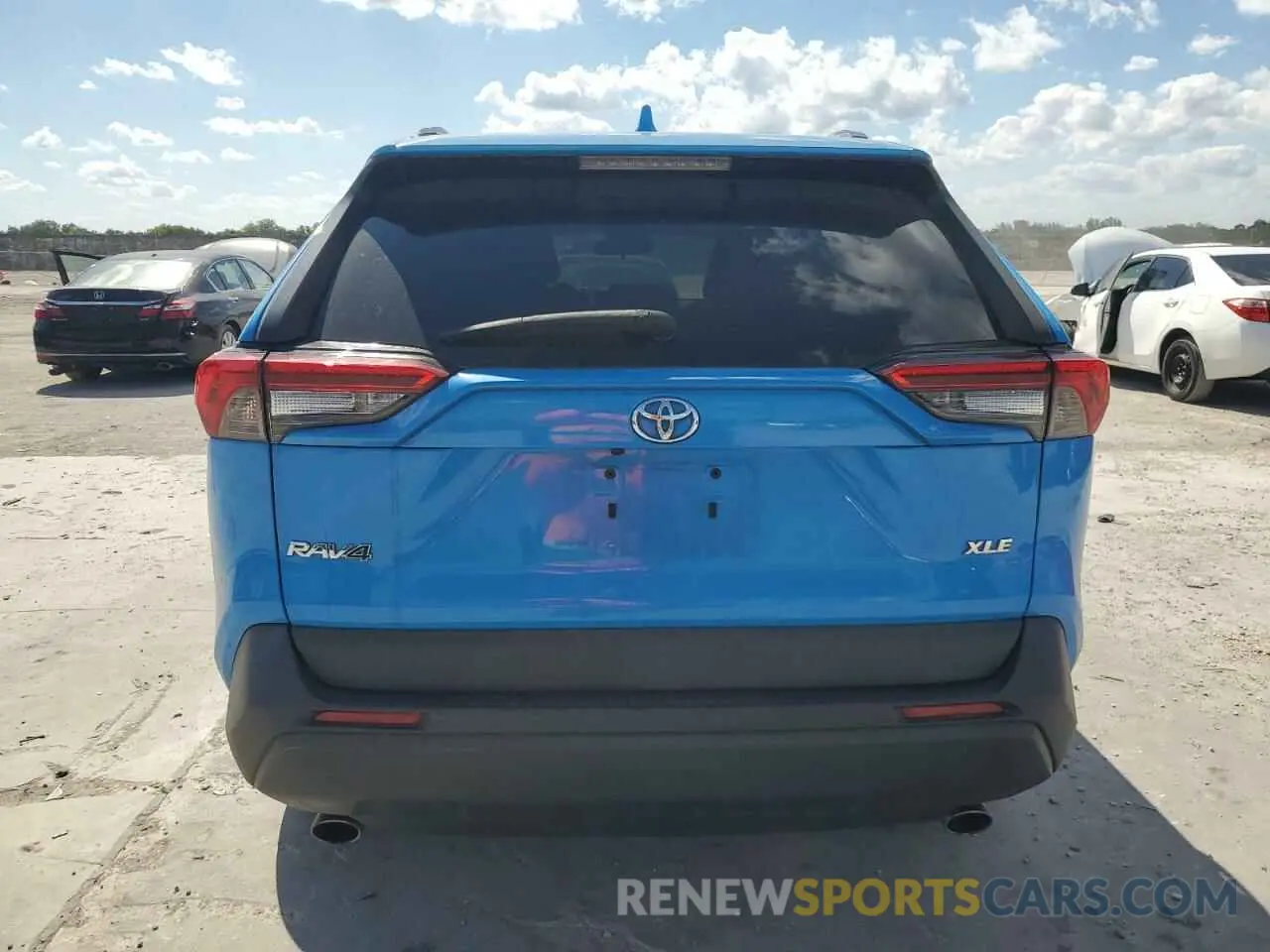 6 fotografías del automóvil dañado 2T3W1RFV9KC023419 TOYOTA RAV4 2019