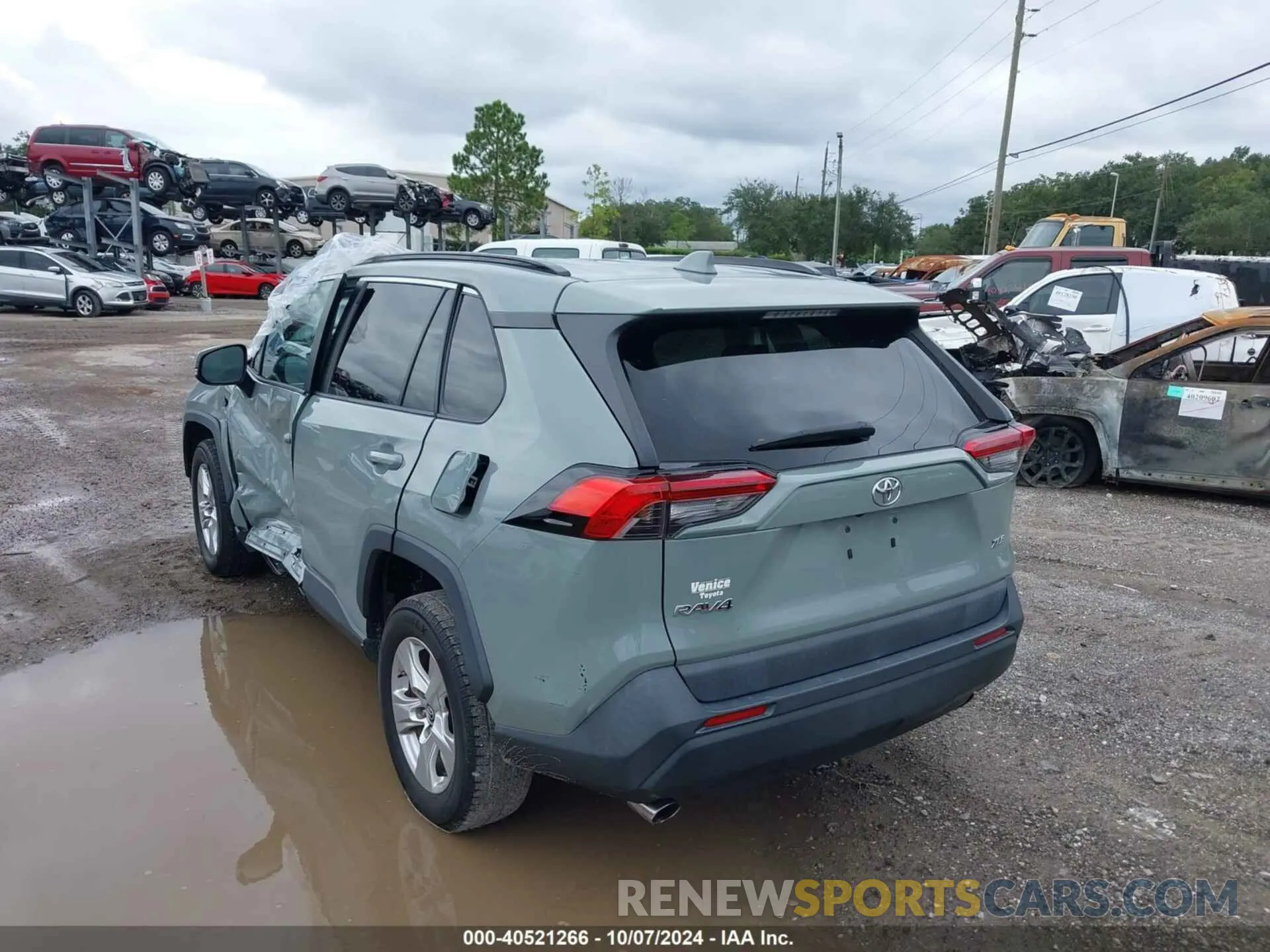 3 fotografías del automóvil dañado 2T3W1RFV9KW037691 TOYOTA RAV4 2019