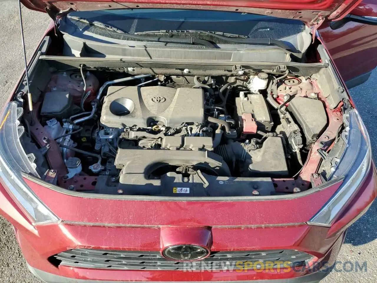 12 fotografías del automóvil dañado 2T3W1RFV9KW049095 TOYOTA RAV4 2019