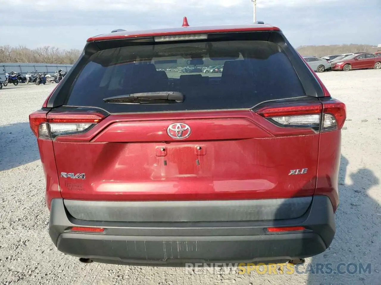 6 fotografías del automóvil dañado 2T3W1RFV9KW051624 TOYOTA RAV4 2019