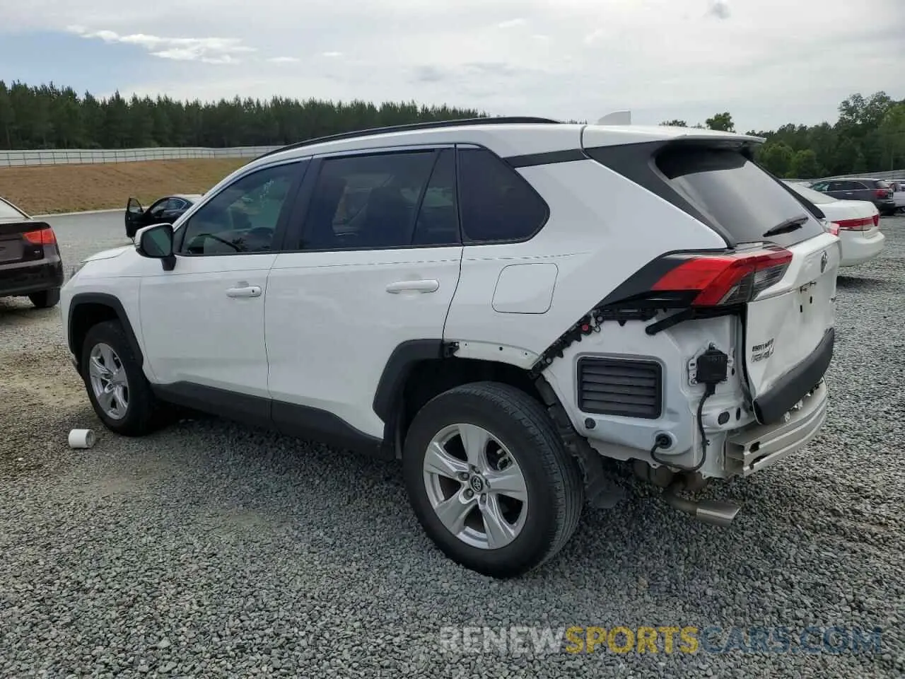 2 fotografías del automóvil dañado 2T3W1RFVXKC017757 TOYOTA RAV4 2019