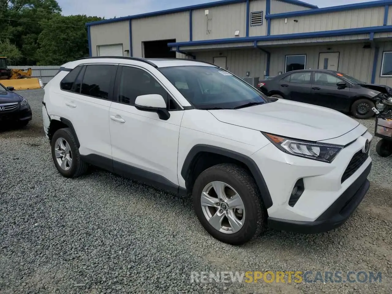 4 fotografías del automóvil dañado 2T3W1RFVXKC017757 TOYOTA RAV4 2019