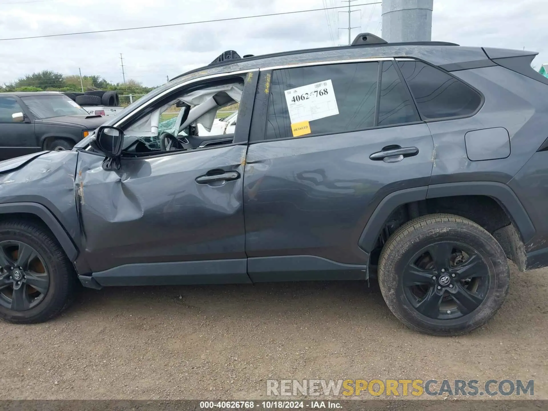 14 fotografías del automóvil dañado 2T3W1RFVXKC031514 TOYOTA RAV4 2019