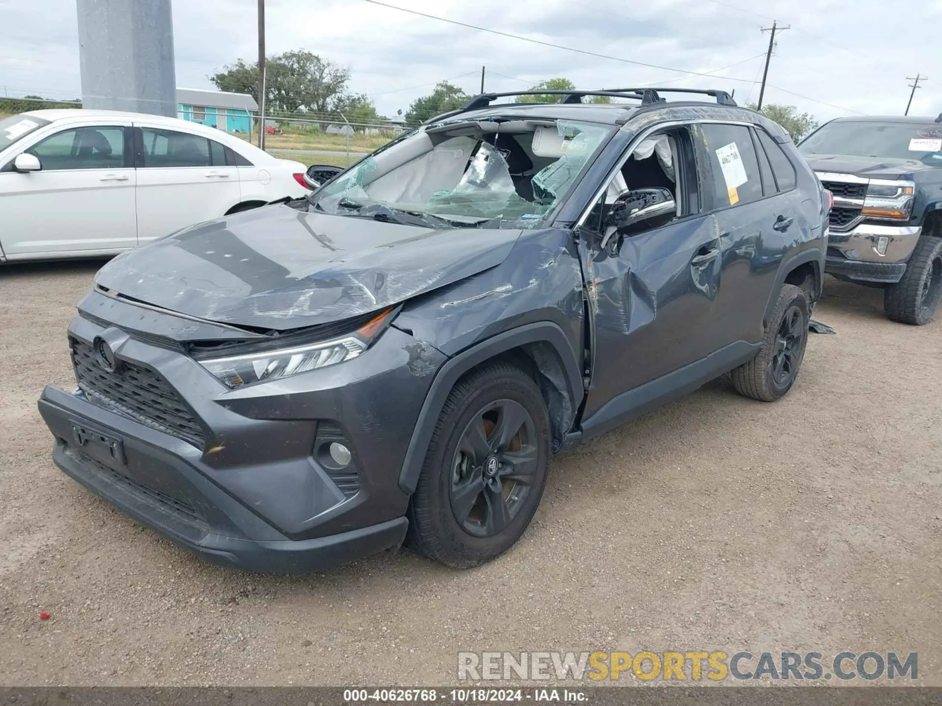 2 fotografías del automóvil dañado 2T3W1RFVXKC031514 TOYOTA RAV4 2019