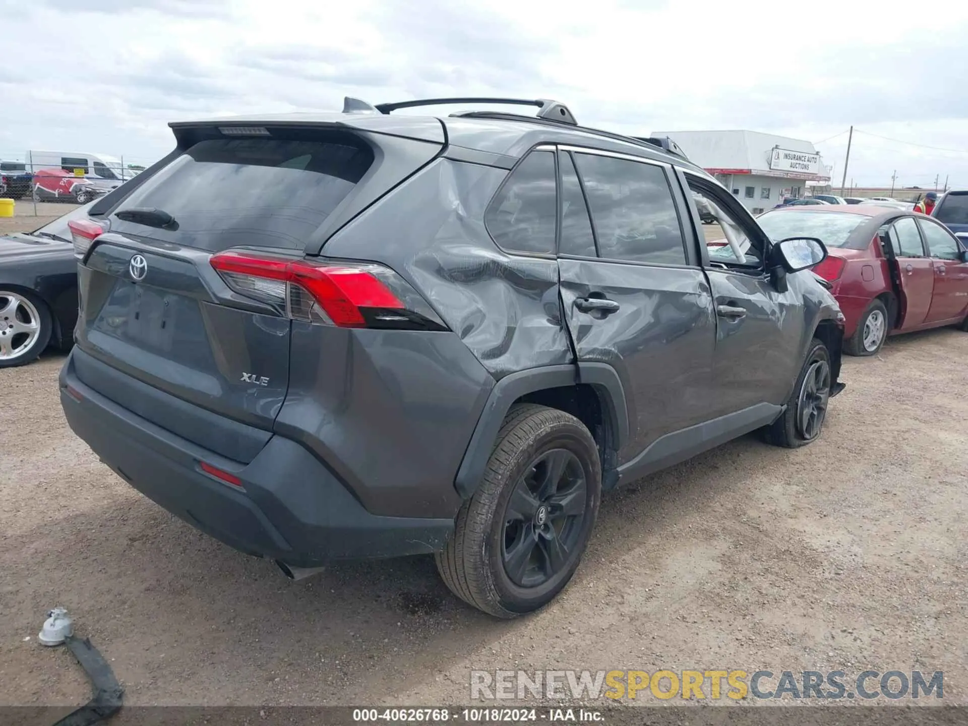 4 fotografías del automóvil dañado 2T3W1RFVXKC031514 TOYOTA RAV4 2019