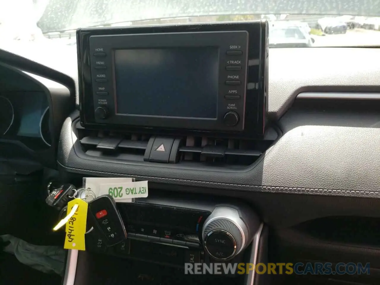 9 fotografías del automóvil dañado 2T3W1RFVXKW001914 TOYOTA RAV4 2019