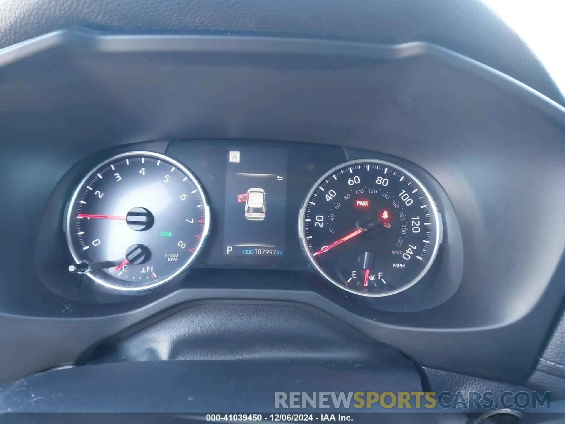 7 fotografías del automóvil dañado 2T3W1RFVXKW002884 TOYOTA RAV4 2019