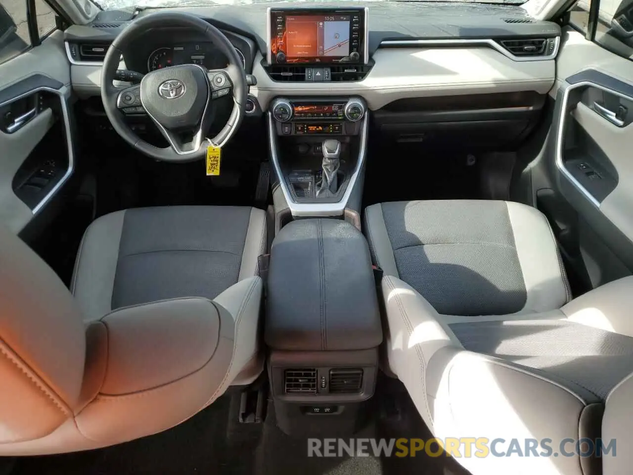 8 fotografías del automóvil dañado 2T3Y1RFV0KW007889 TOYOTA RAV4 2019
