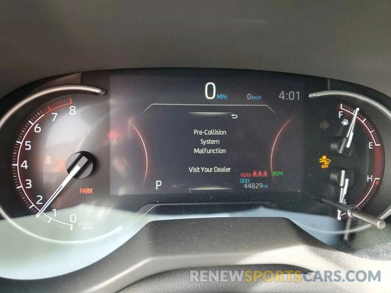 9 fotografías del automóvil dañado 2T3Y1RFV0KW007889 TOYOTA RAV4 2019