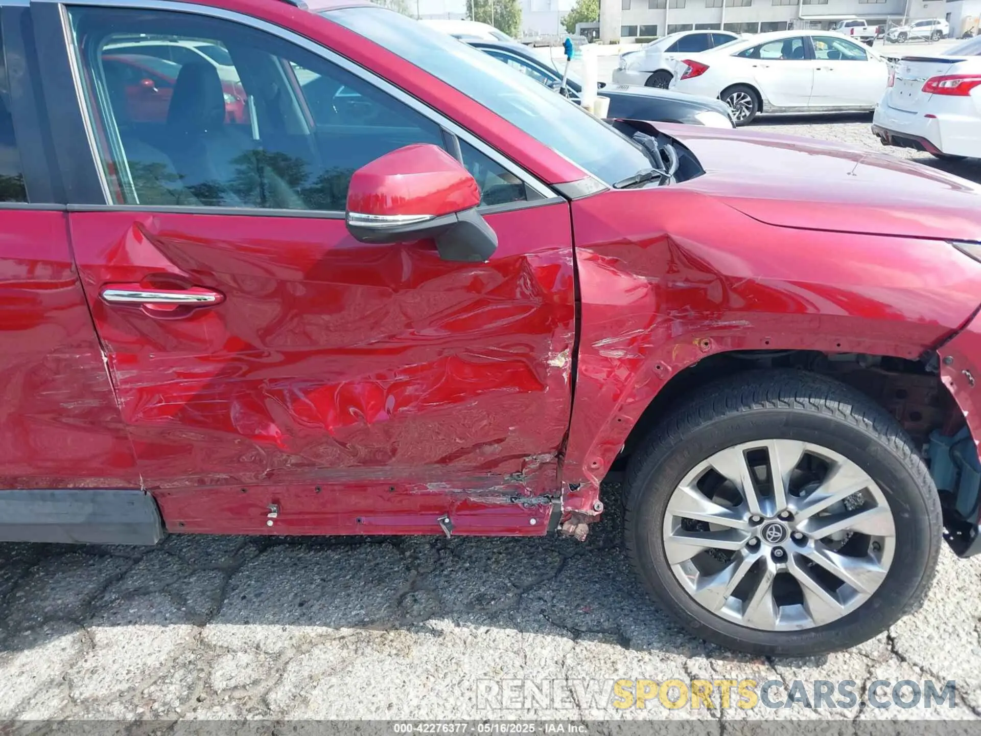 6 fotografías del automóvil dañado 2T3Y1RFV1KC019924 TOYOTA RAV4 2019
