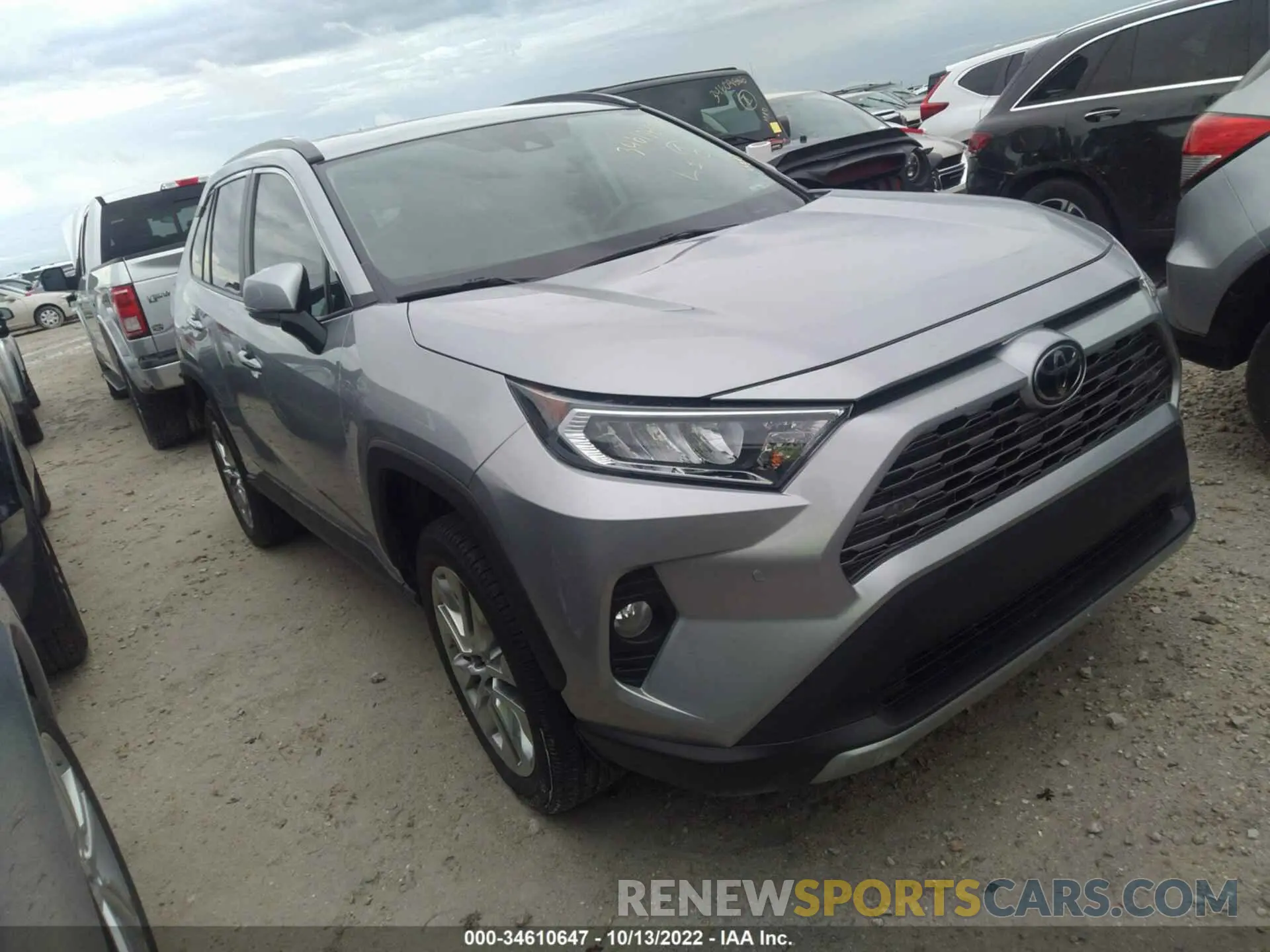 1 fotografías del automóvil dañado 2T3Y1RFV4KC006858 TOYOTA RAV4 2019