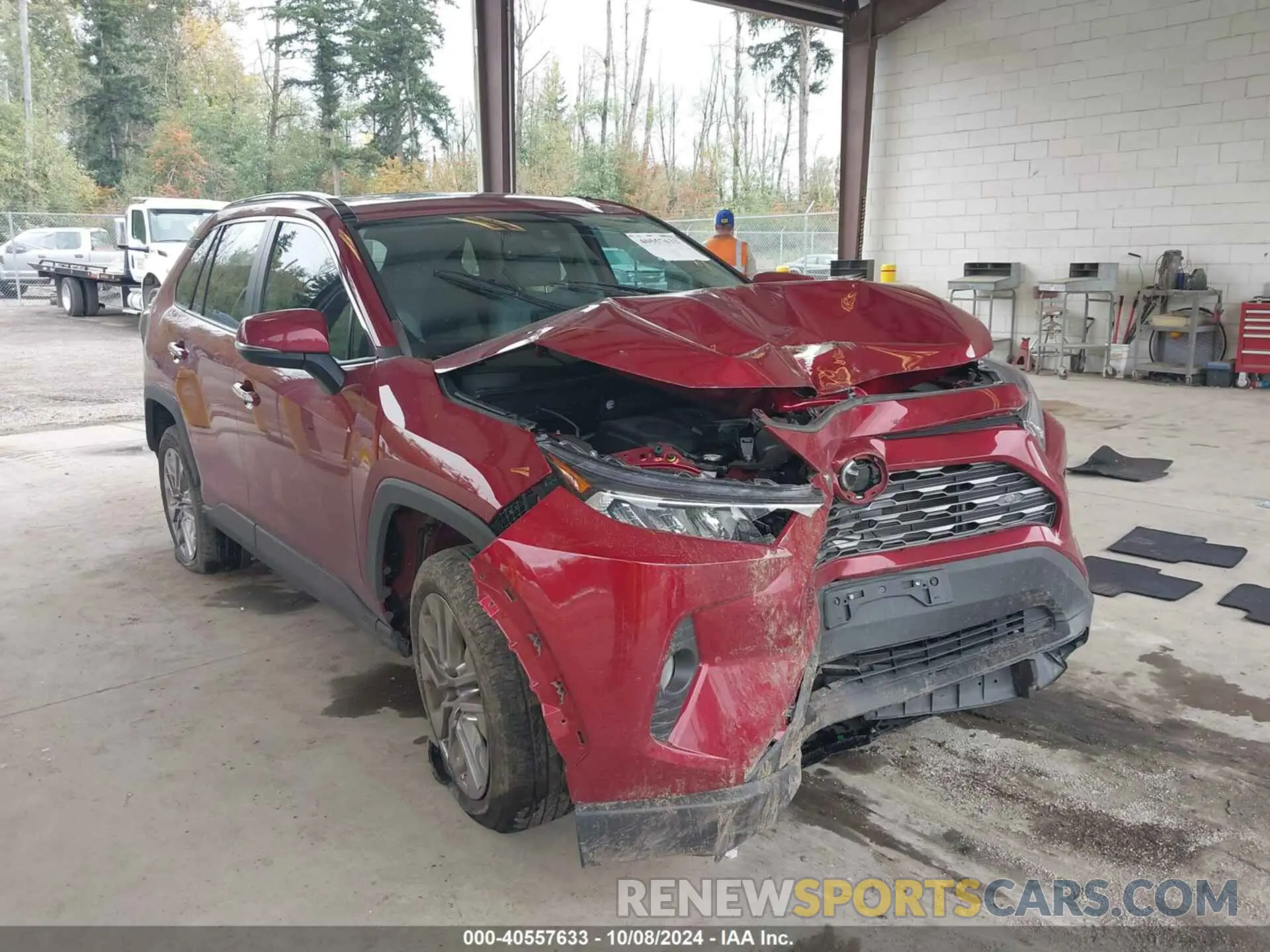 1 fotografías del automóvil dañado 2T3Y1RFV5KC018310 TOYOTA RAV4 2019