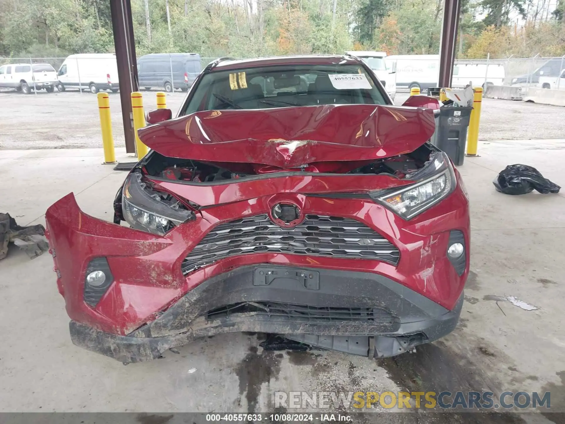 11 fotografías del automóvil dañado 2T3Y1RFV5KC018310 TOYOTA RAV4 2019