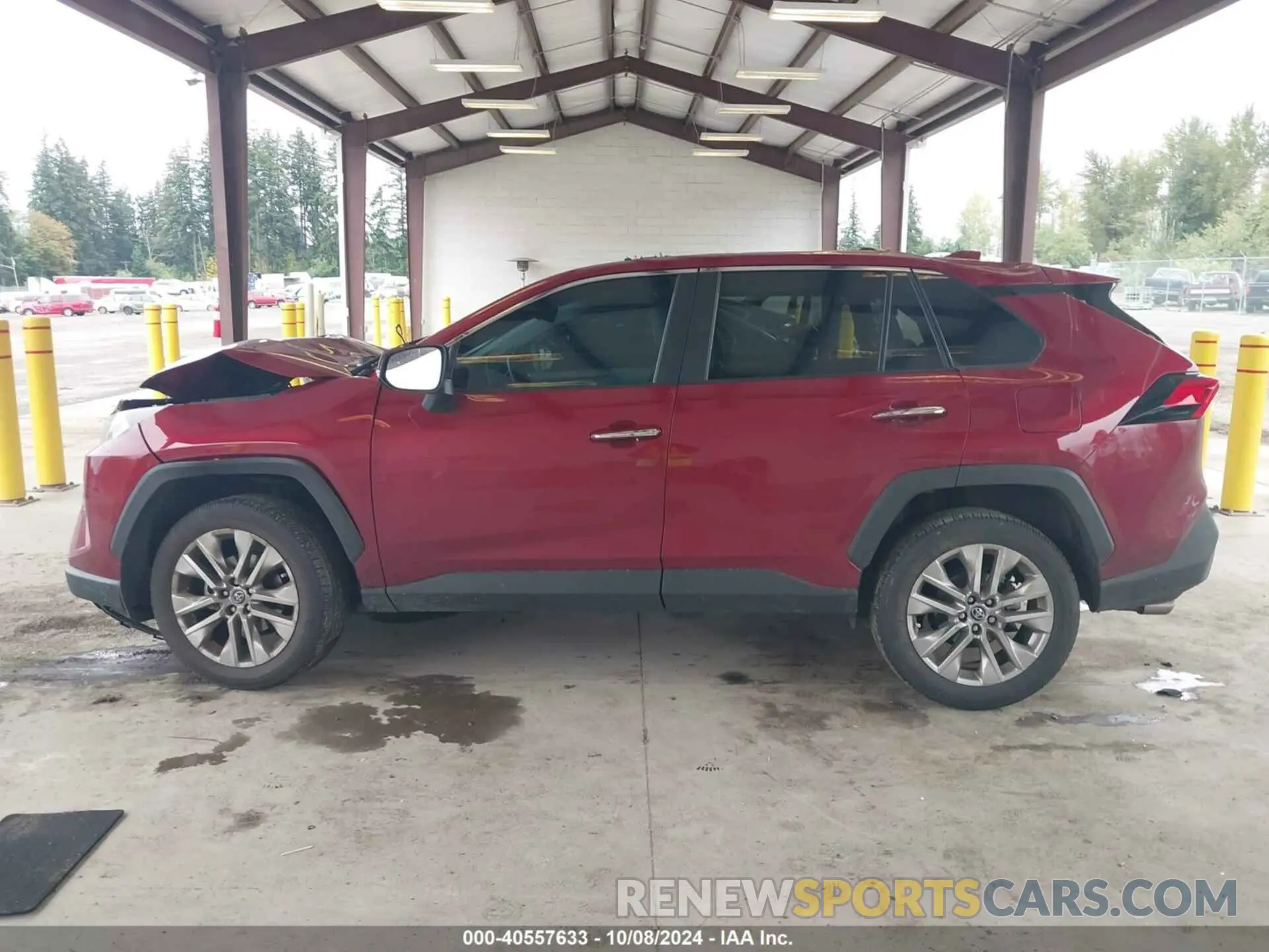 13 fotografías del automóvil dañado 2T3Y1RFV5KC018310 TOYOTA RAV4 2019