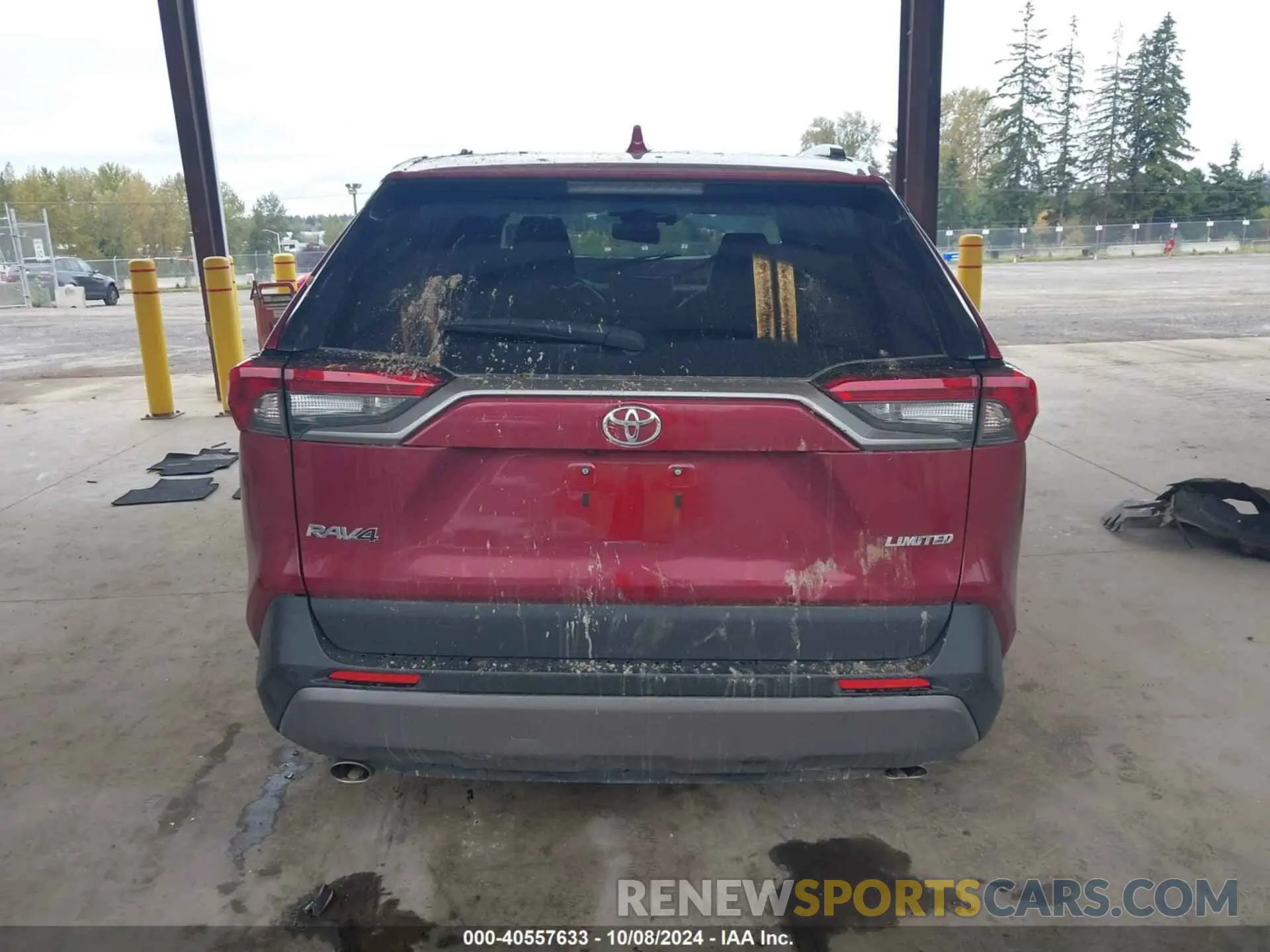 15 fotografías del automóvil dañado 2T3Y1RFV5KC018310 TOYOTA RAV4 2019