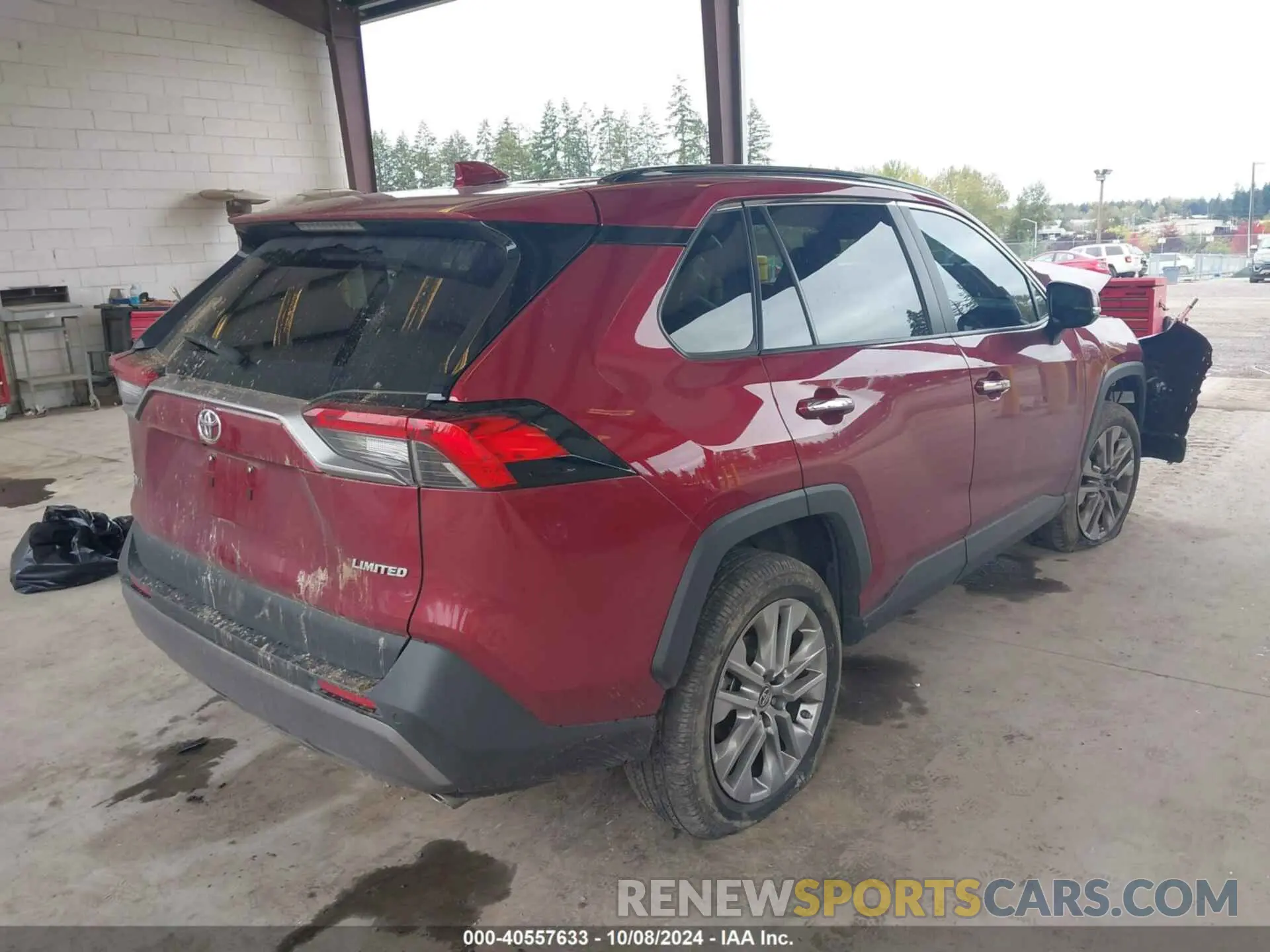 3 fotografías del automóvil dañado 2T3Y1RFV5KC018310 TOYOTA RAV4 2019