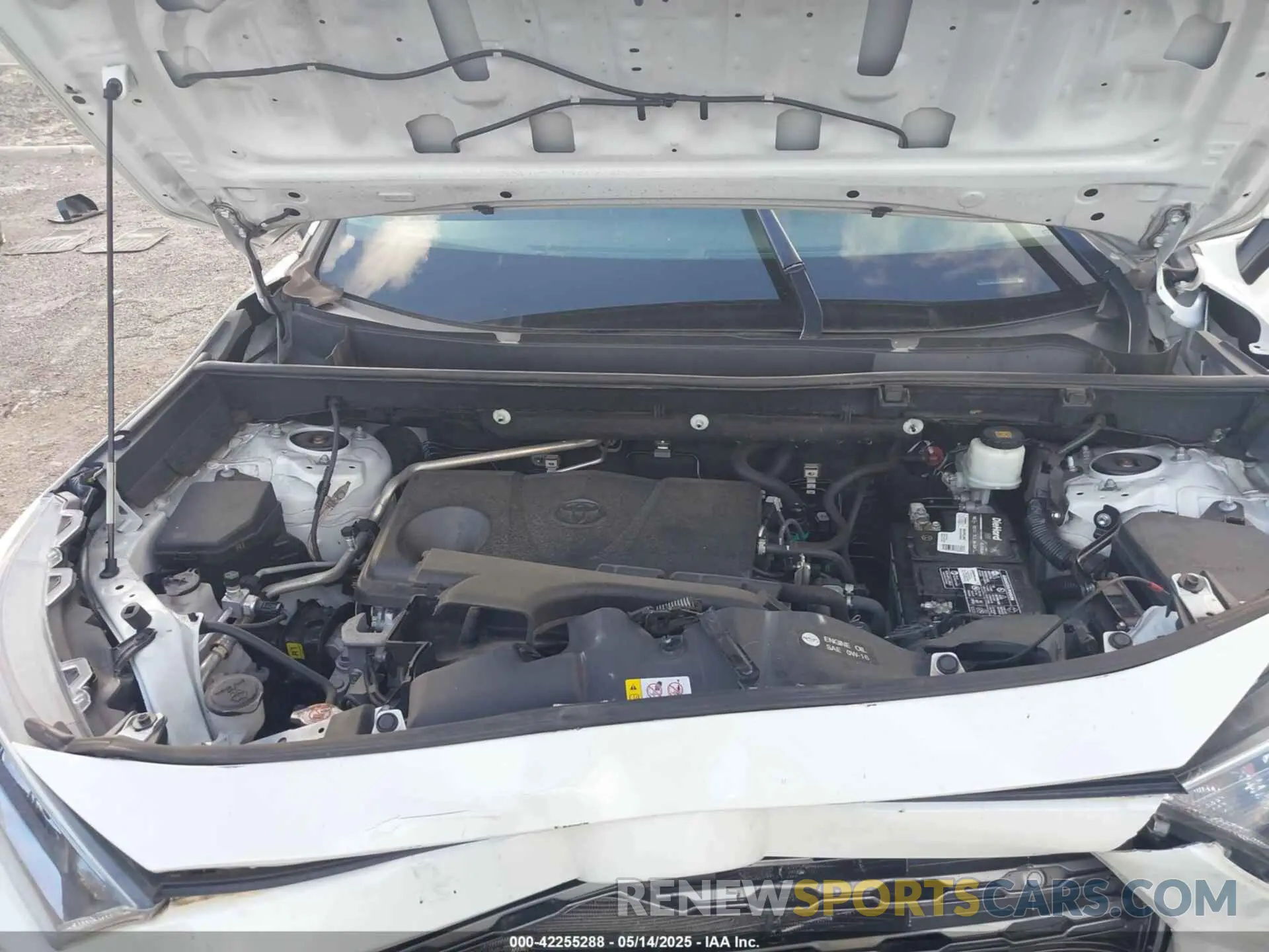 10 fotografías del automóvil dañado 2T3Y1RFV7KW017853 TOYOTA RAV4 2019