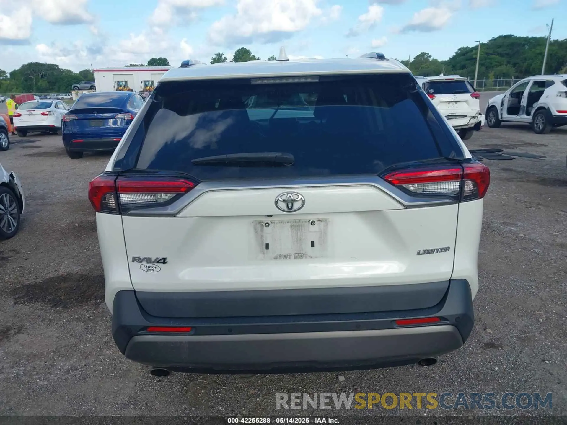 16 fotografías del automóvil dañado 2T3Y1RFV7KW017853 TOYOTA RAV4 2019