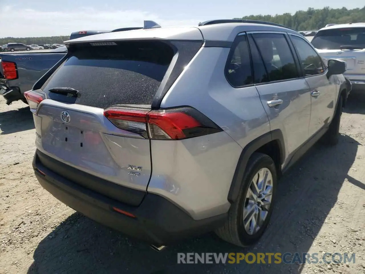 4 fotografías del automóvil dañado JTMA1RFV0KD026991 TOYOTA RAV4 2019