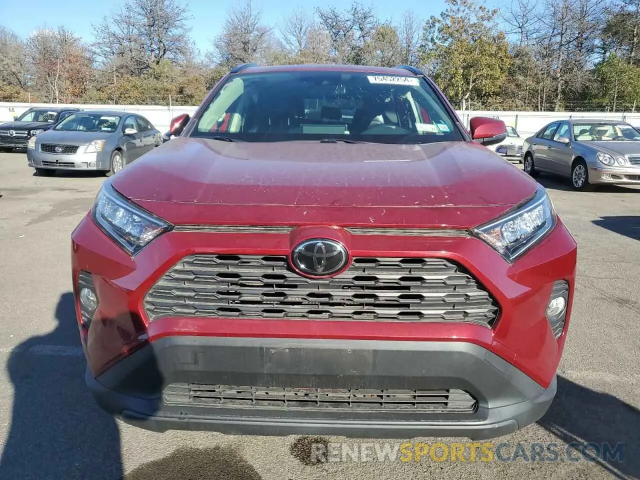 5 fotografías del automóvil dañado JTMA1RFV1KD040978 TOYOTA RAV4 2019