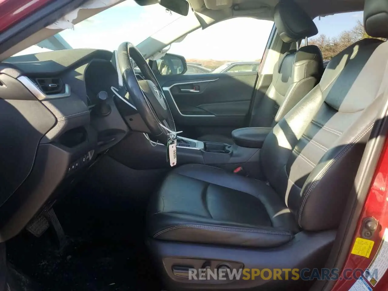 7 fotografías del automóvil dañado JTMA1RFV1KD040978 TOYOTA RAV4 2019