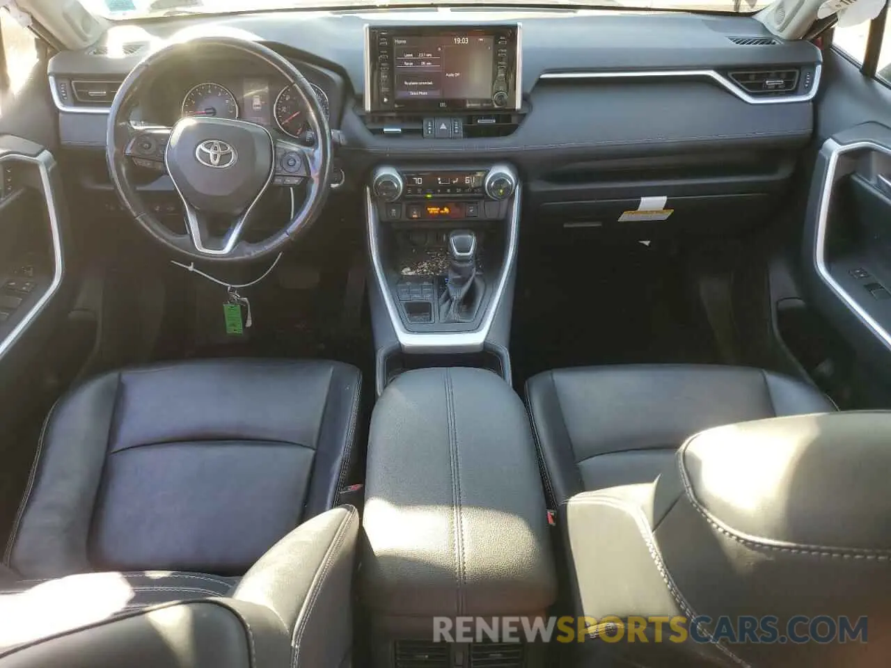 8 fotografías del automóvil dañado JTMA1RFV1KD040978 TOYOTA RAV4 2019