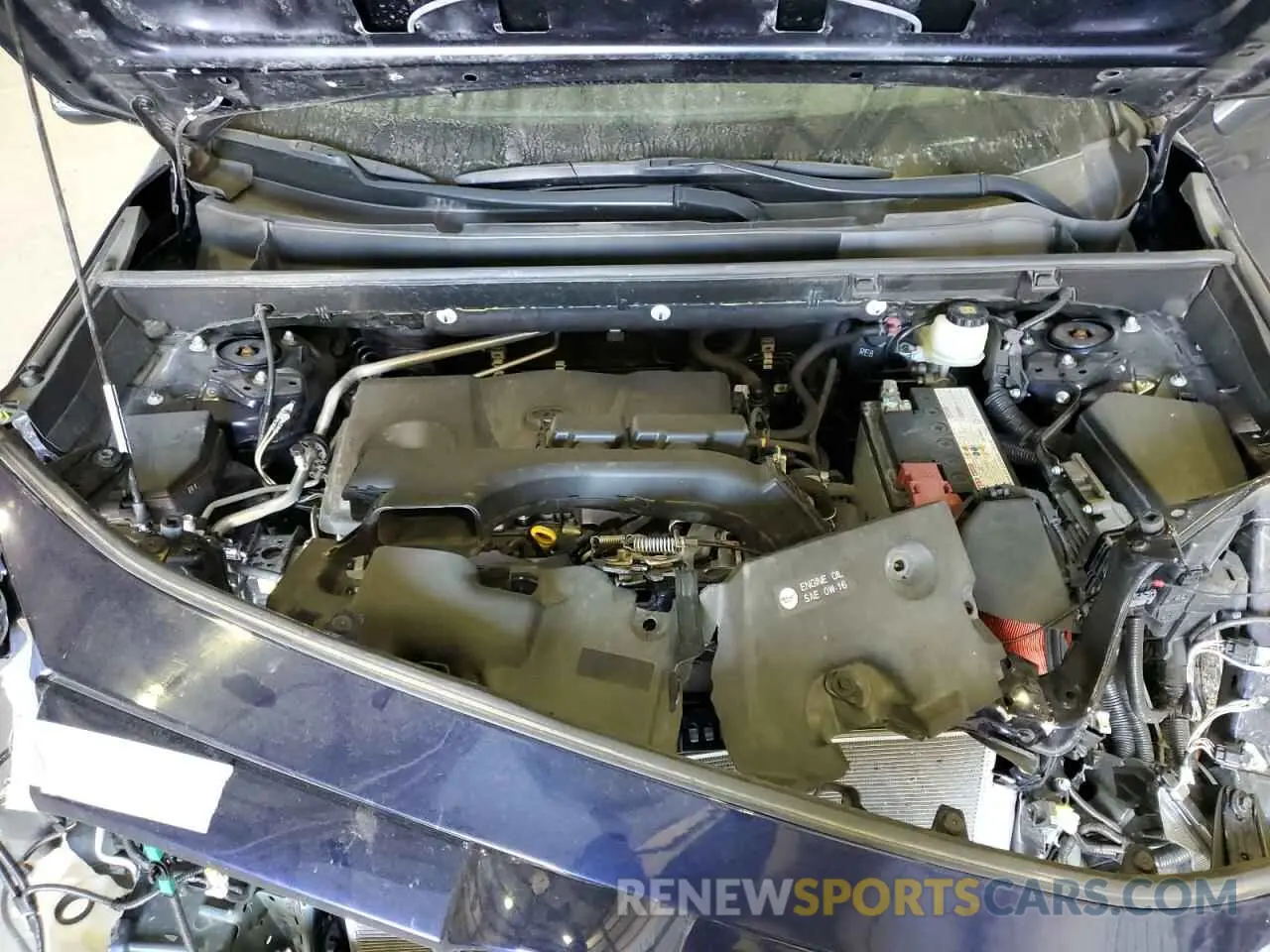 12 fotografías del automóvil dañado JTMA1RFV2KD033361 TOYOTA RAV4 2019