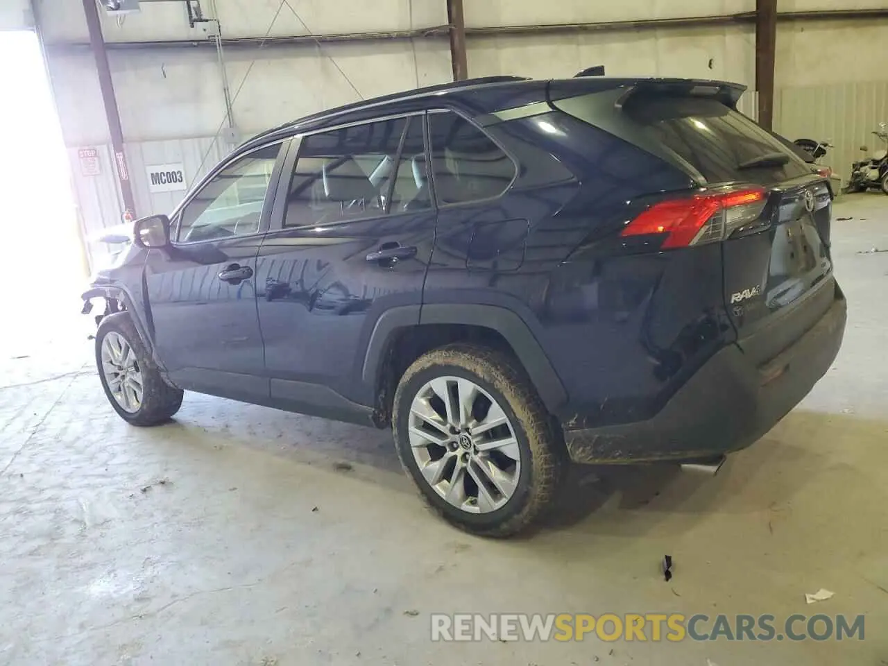 2 fotografías del automóvil dañado JTMA1RFV2KD033361 TOYOTA RAV4 2019