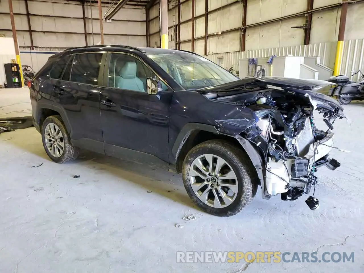 4 fotografías del automóvil dañado JTMA1RFV2KD033361 TOYOTA RAV4 2019