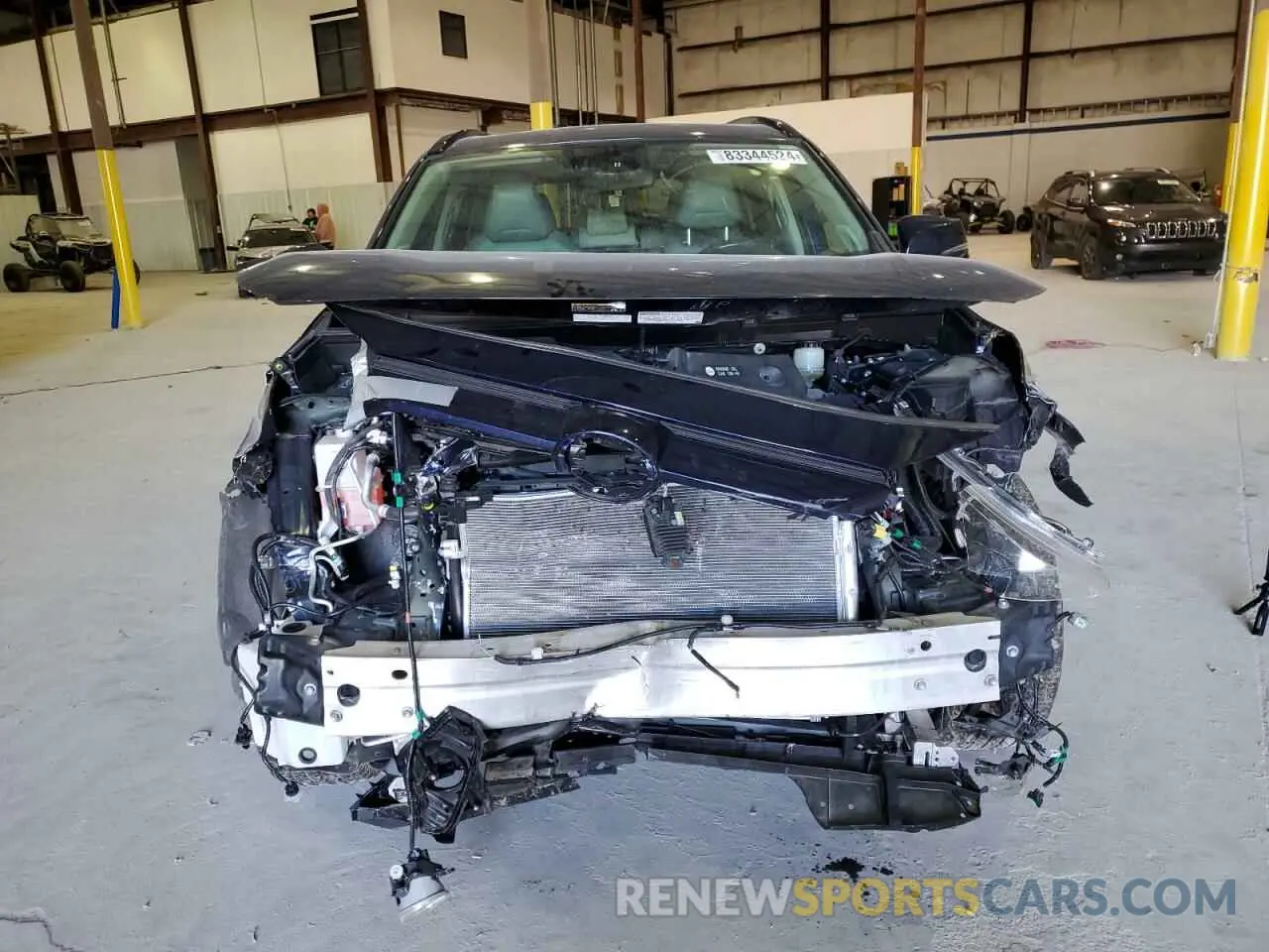 5 fotografías del automóvil dañado JTMA1RFV2KD033361 TOYOTA RAV4 2019