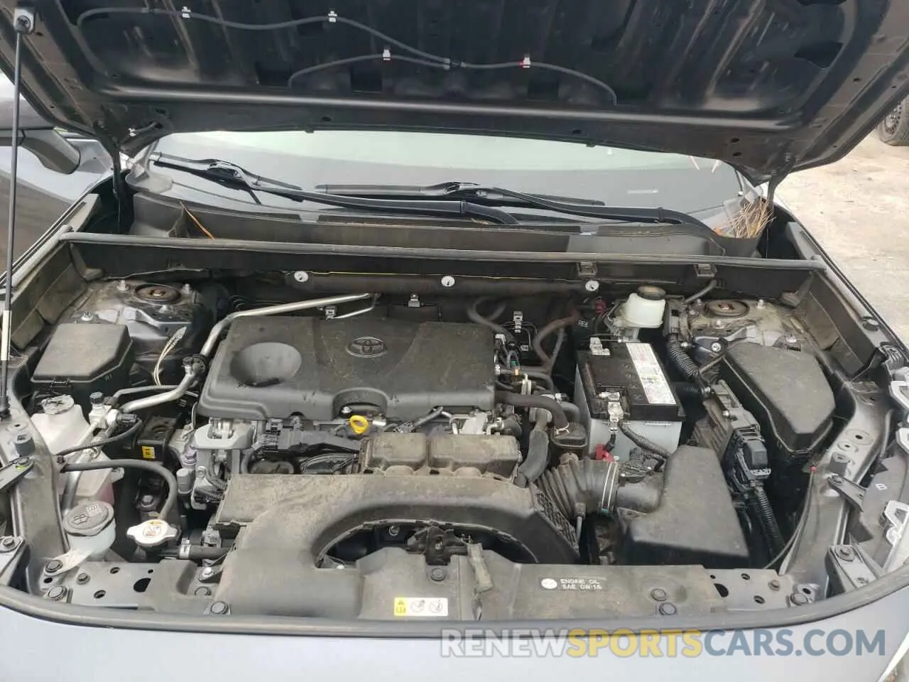 7 fotografías del automóvil dañado JTMA1RFV2KD504554 TOYOTA RAV4 2019