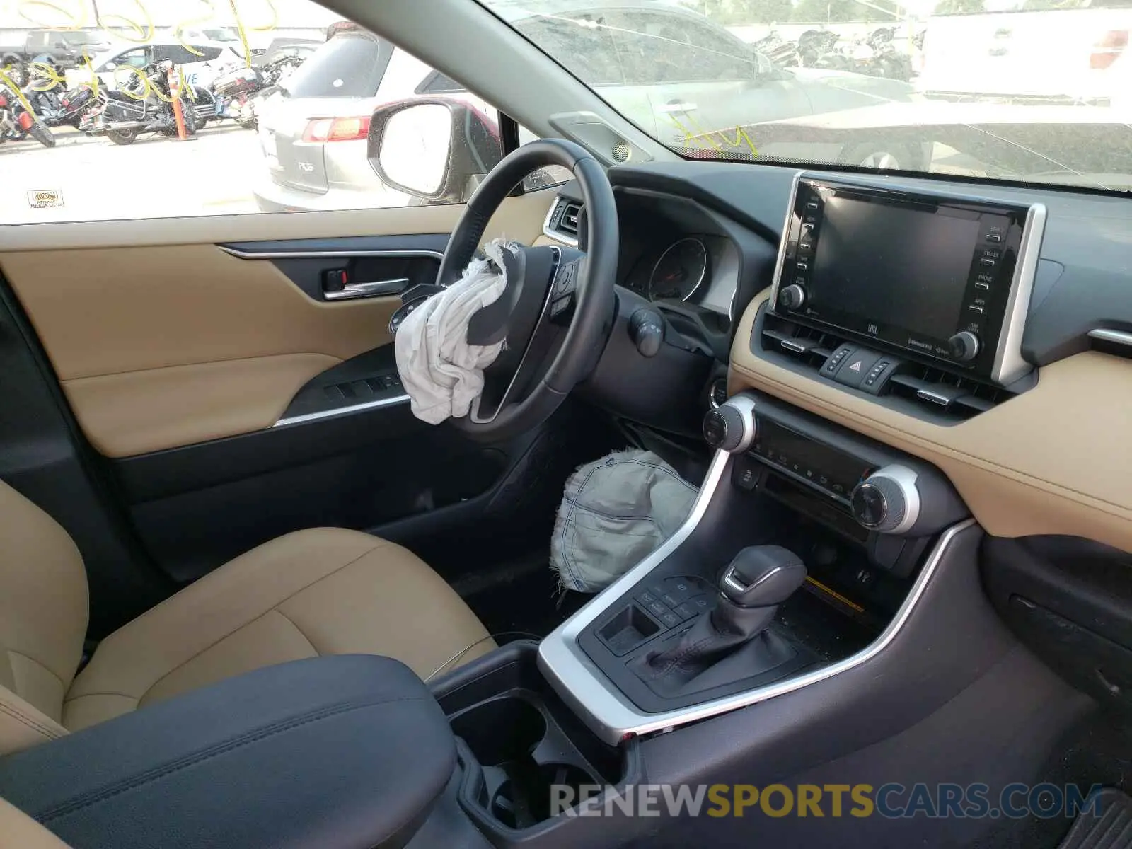 9 fotografías del automóvil dañado JTMA1RFV2KD514646 TOYOTA RAV4 2019