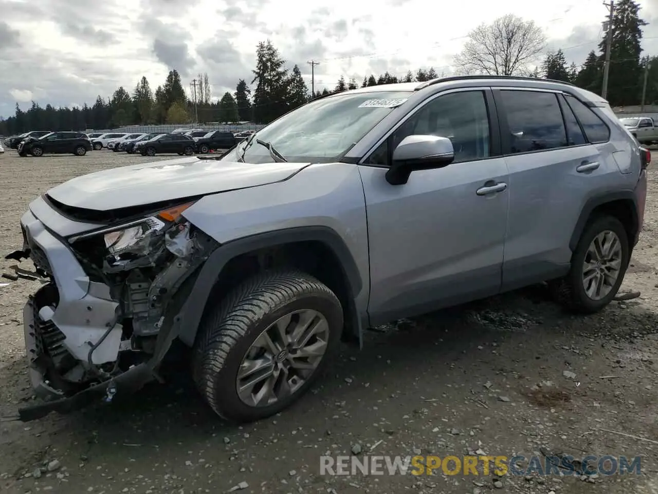 1 fotografías del automóvil dañado JTMA1RFV3KD504742 TOYOTA RAV4 2019