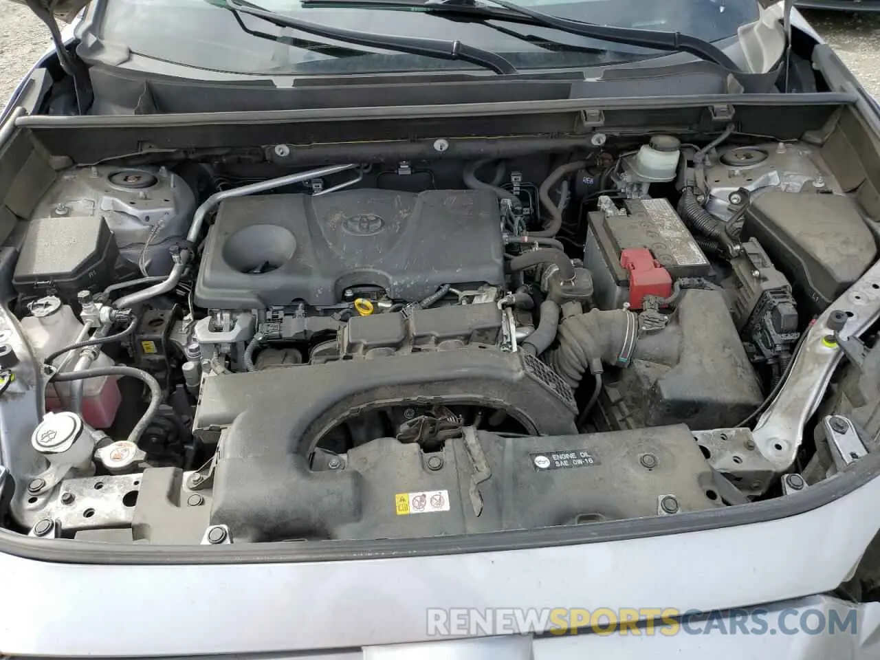 12 fotografías del automóvil dañado JTMA1RFV3KD504742 TOYOTA RAV4 2019