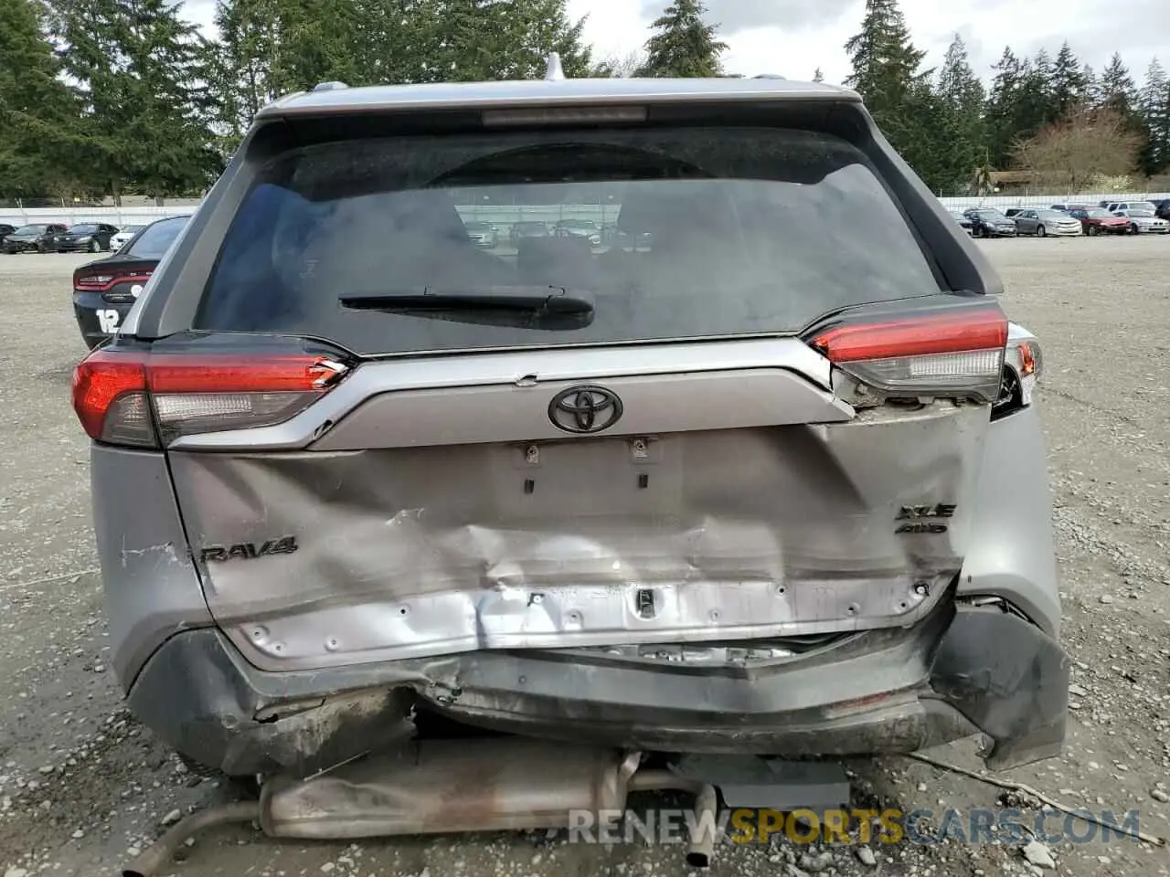 6 fotografías del automóvil dañado JTMA1RFV3KD504742 TOYOTA RAV4 2019