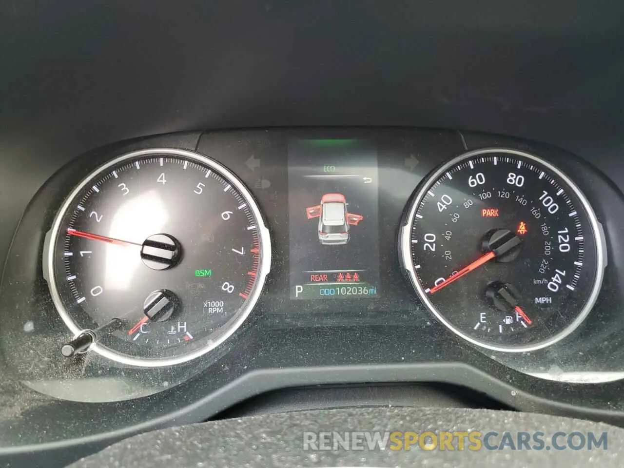 9 fotografías del automóvil dañado JTMA1RFV3KD504742 TOYOTA RAV4 2019
