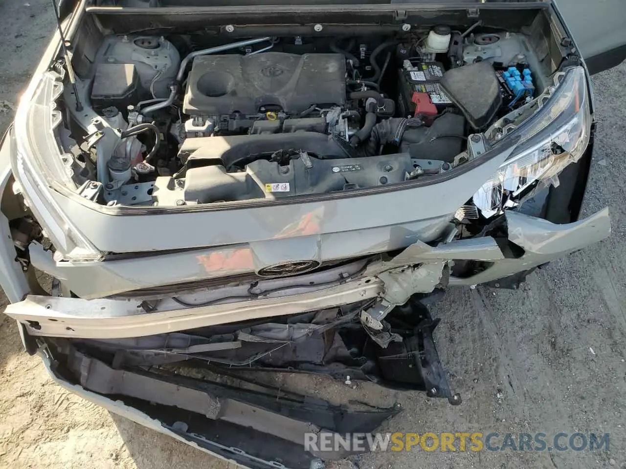12 fotografías del automóvil dañado JTMA1RFV4KD033359 TOYOTA RAV4 2019