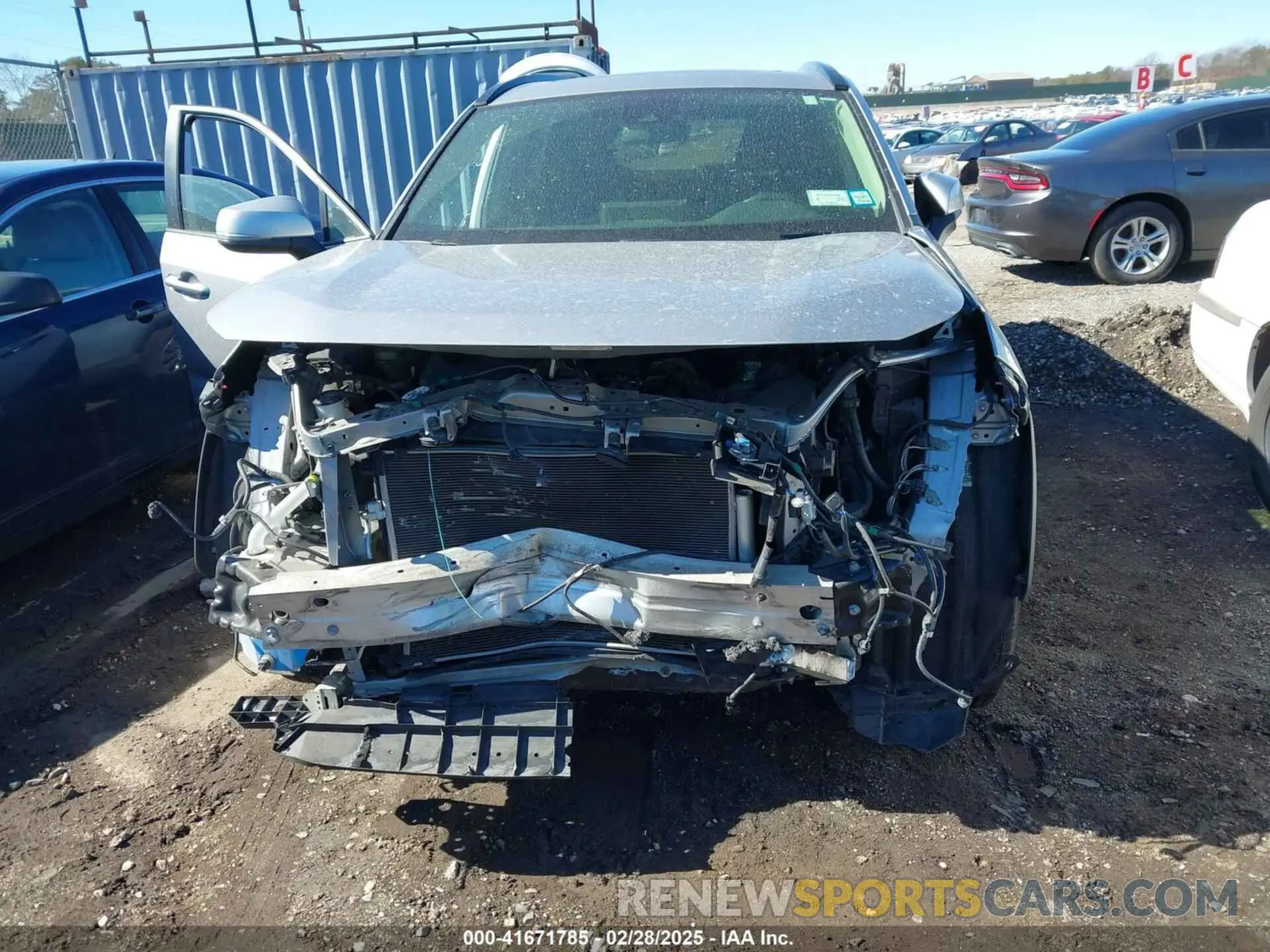 12 fotografías del automóvil dañado JTMA1RFV4KD512431 TOYOTA RAV4 2019