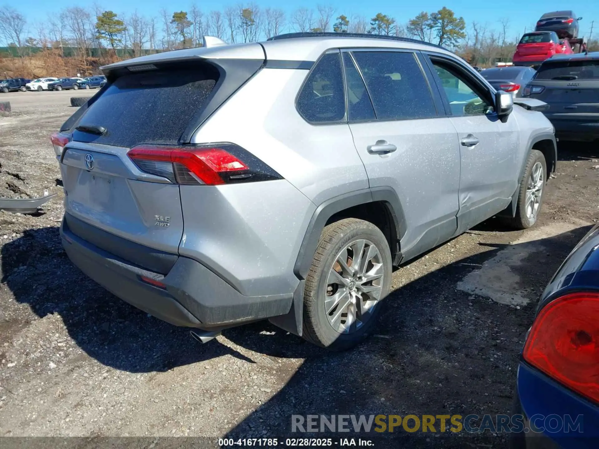 4 fotografías del automóvil dañado JTMA1RFV4KD512431 TOYOTA RAV4 2019