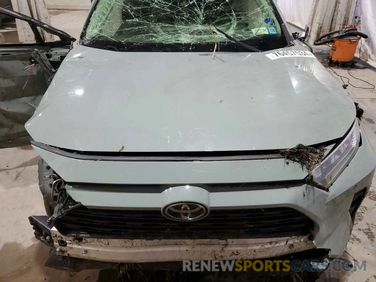 12 fotografías del automóvil dañado JTMA1RFV5KD010155 TOYOTA RAV4 2019