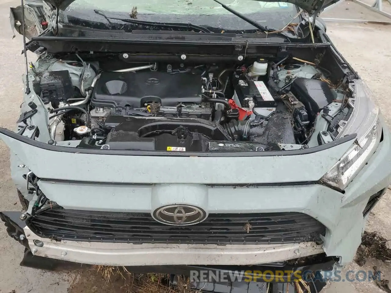 5 fotografías del automóvil dañado JTMA1RFV5KD010155 TOYOTA RAV4 2019
