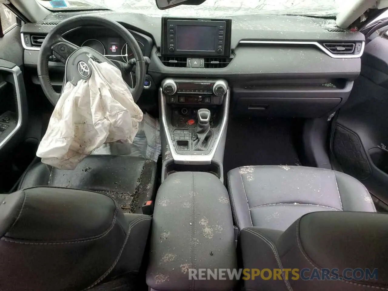 8 fotografías del automóvil dañado JTMA1RFV5KD010155 TOYOTA RAV4 2019