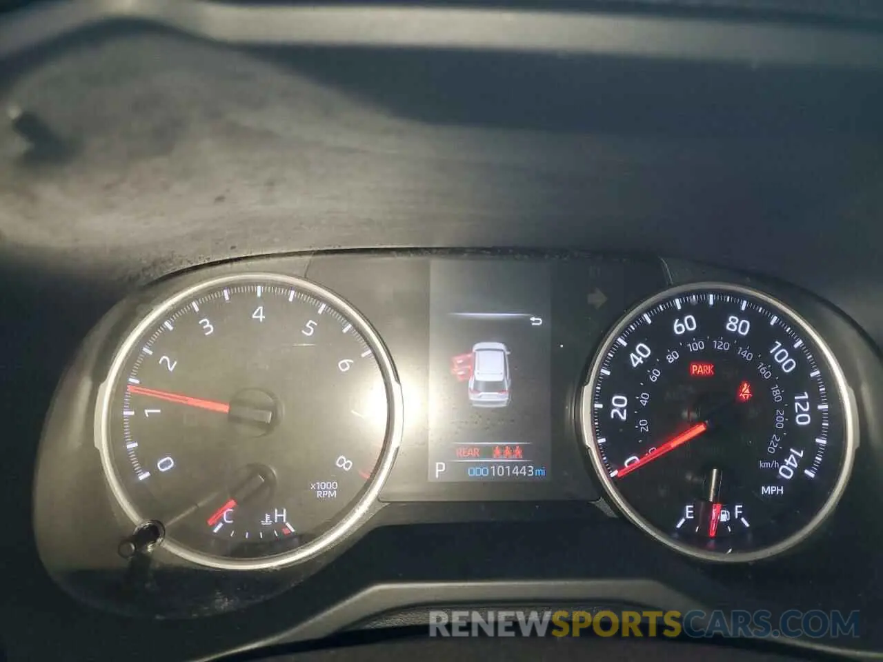 9 fotografías del automóvil dañado JTMA1RFV5KD026145 TOYOTA RAV4 2019