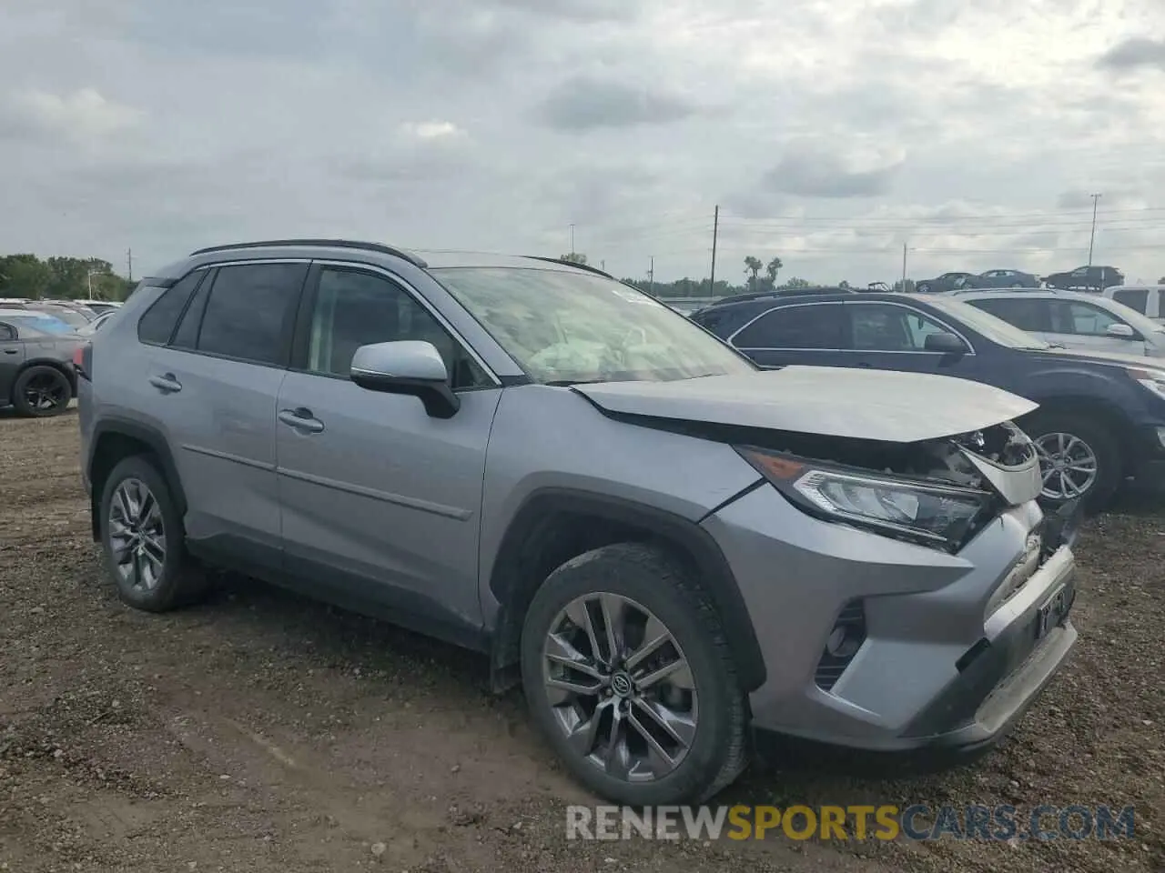 4 fotografías del automóvil dañado JTMA1RFV5KD503348 TOYOTA RAV4 2019