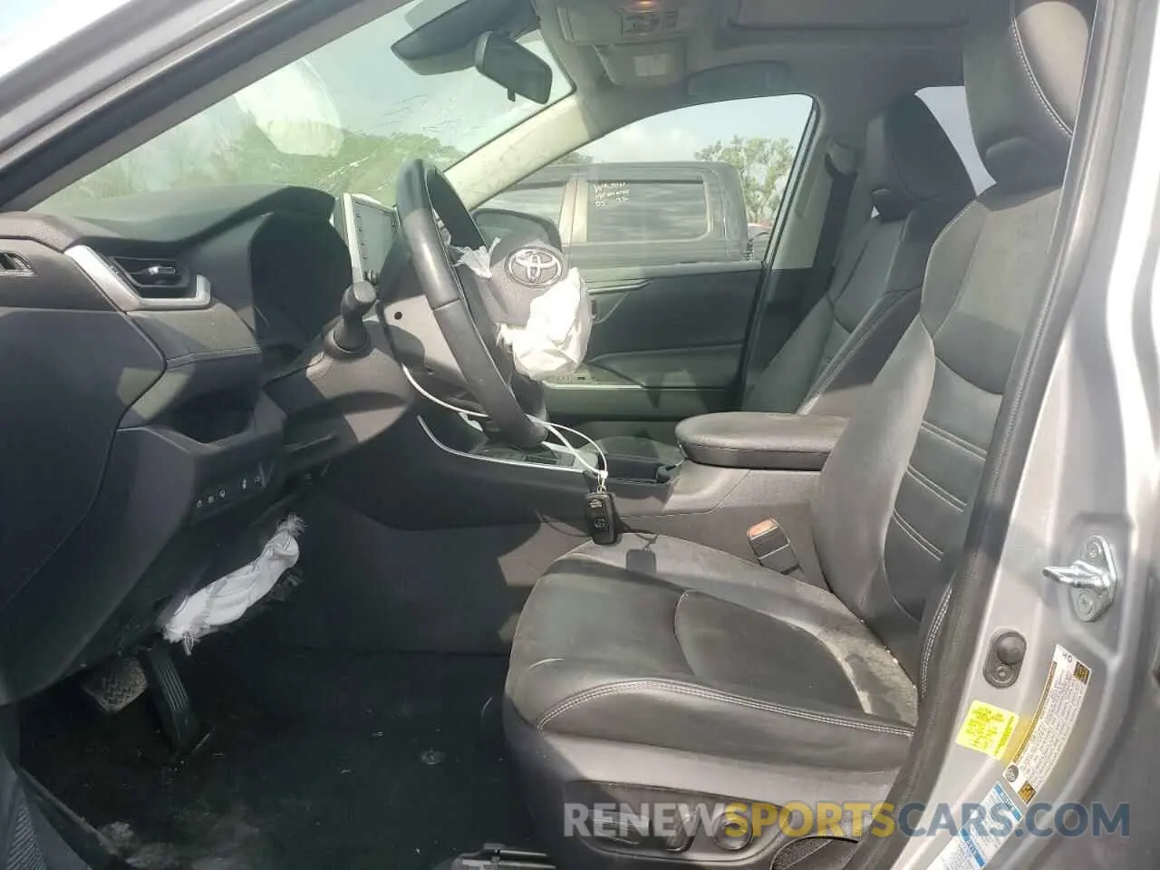 7 fotografías del automóvil dañado JTMA1RFV5KD503348 TOYOTA RAV4 2019