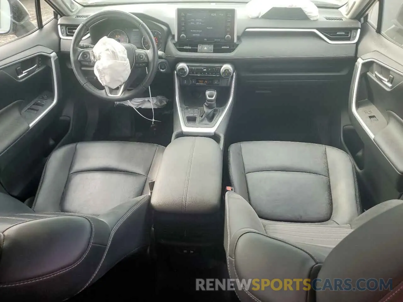 8 fotografías del automóvil dañado JTMA1RFV5KD503348 TOYOTA RAV4 2019