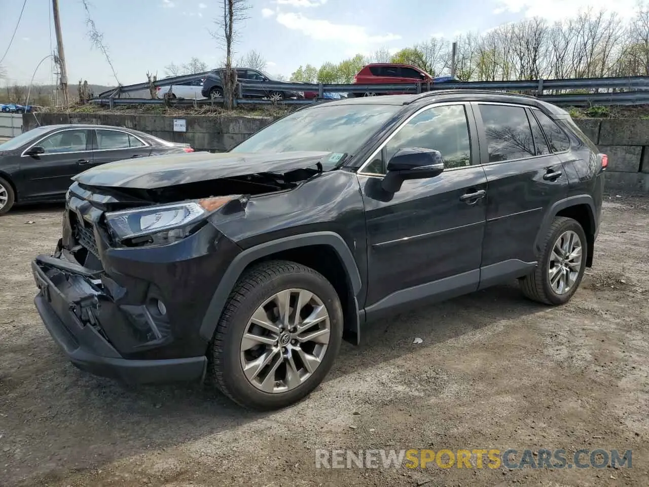 1 fotografías del automóvil dañado JTMA1RFV5KD509117 TOYOTA RAV4 2019