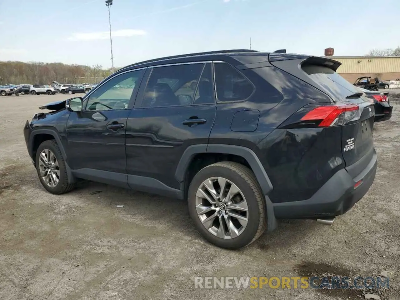2 fotografías del automóvil dañado JTMA1RFV5KD509117 TOYOTA RAV4 2019
