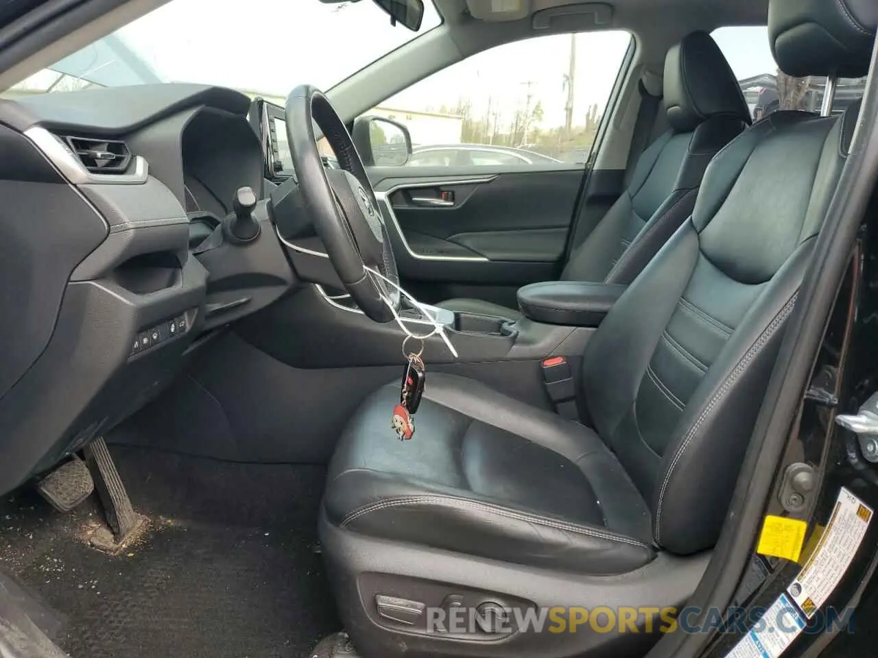 7 fotografías del automóvil dañado JTMA1RFV5KD509117 TOYOTA RAV4 2019