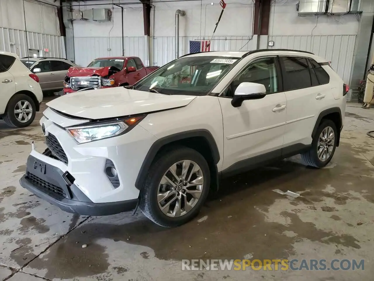 1 fotografías del automóvil dañado JTMA1RFV6KD016871 TOYOTA RAV4 2019